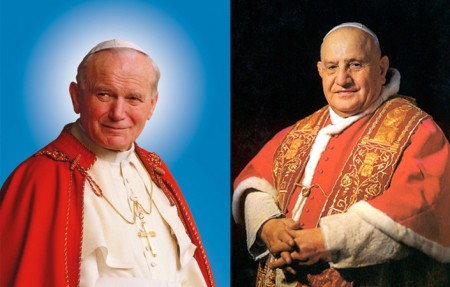 Sv. Ján Pavol II. a Sv. Ján XXIII. - najnovší svätci orodujte za nás :)